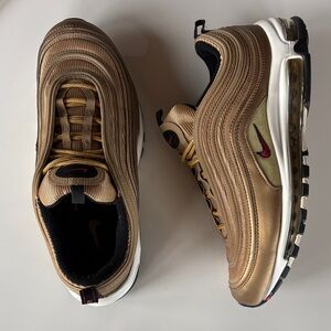 Nike Men's Metallic Gold Air Max 97 Sneakers